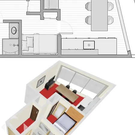 Cozy Avec Alcove, Lumineux, Animaux Admis, Val-dʼIsère